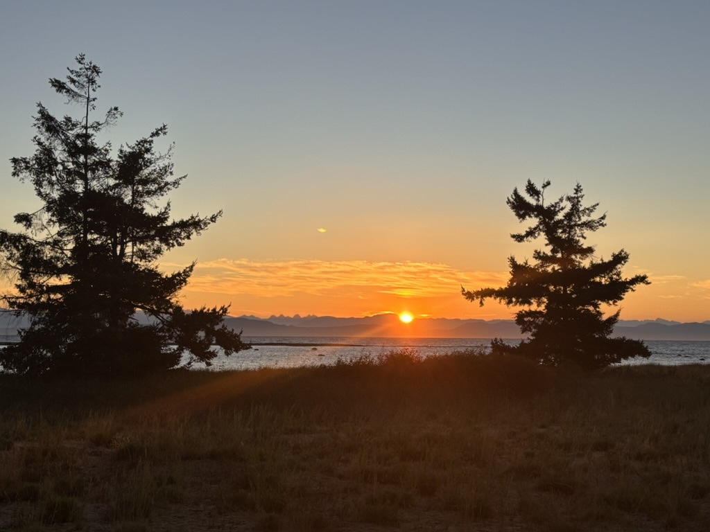 labour day sunset